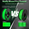 SUNLU 3D Printer Filament PLA Noctilucent Glow in the Dark Neat Spool